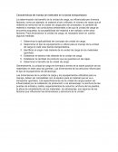 Características del manejo de materiales en la banda transportadora