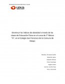 LA OBESIDAD COMO UN FACTOR NEGATIVO EN LAS CLASES DE EDUCACIÓN FISICA