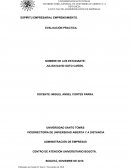 ESPÍRITU EMPRESARIAL EMPRENDIMIENTO