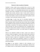 Resumen de video los pueblos de Guatemala