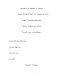 Tema: El trueno entre las hojas