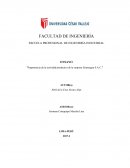 Importancia de la actividad productiva de la empresa Emmsegen S.A.C