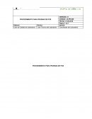 PROCEDIMIENTO PARA PRUEBAS DE PCB