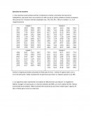 Ejercicios de muestreo