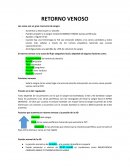 Retorno venoso