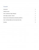 Las Artes Visuales. Análisis de obras