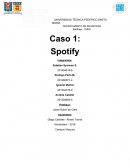 Analisis caso spotify