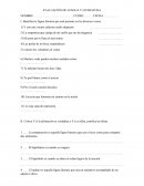 Evaluacion de lengua y literatura