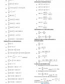 FÓRMULAS DE LAS DERIVADAS