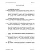 Funcionamiento Organizacional GENERAL MOTORS