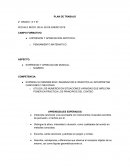 PLAN DE TRABAJO 2° GRADO: “A Y B”