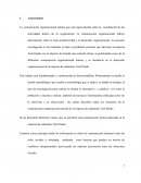 COMUNICACION ORGANIZACIONAL. La comunicación organizacional y su incidencia en la empresa de calaminas Tech Pando
