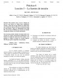 Práctica 6 Lección 5 – La fuentes de tensión