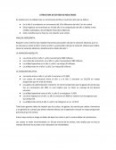 Estructura de analisis de resultado