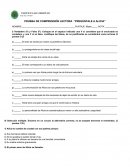 PRUEBA DE COMPRENSIÓN LECTORA “PREGÚNTALE A ALICIA”