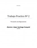 Trabajo Practico Nº 2 Pensando sociológicamente