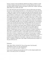 Innovación Philips. Página 1