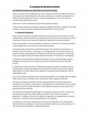 El concepto de derechos humanos