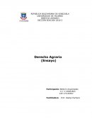 ENTES AGRARIOS EN VENEZUELA