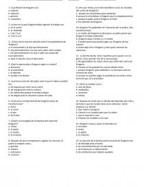 Control de lectura La Metamórfosis. Página 1