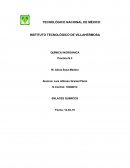 Practica de quimica. ENLACES QUIMICOS