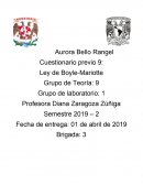 Cuestionario previo 9: Ley de Boyle-Mariotte