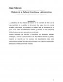Historia de la Cultura Argentina y Latinoamérica