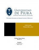 Programa Académico de Administración de Servicios Premium Rent a Car