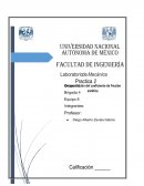 Práctica 2 Mecánica
