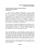 Contestacion demanda agraria