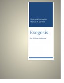 Exegesis