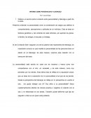 INFORME SOBRE PERSONALIDAD Y LIDERAZGO