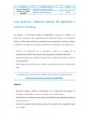 Aspectos básicos de seguridad y salud en el trabajo