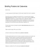 Briefing Posters de Calaveras