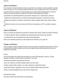 Proceso información ¿Qué es el Hardware?. Página 1