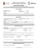 Solicitud de permiso