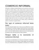 EL COMERCIO INFORMAL
