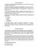 Cuestionarios desarrollo humano