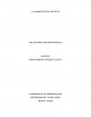LA ADMINISTRACIÓN CIENTÍFICA