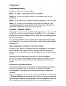 RESUMEN DE CAPITULOS DE ECONOMIA