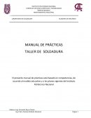 Manual Practica Soldadura IPN