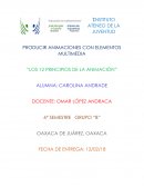 12 principios de la animacion