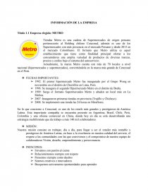 Supermercados Metro - Trabajos - Melissa Romero Supermercados Metro - Trabajos - Melissa Romero