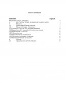 Teorias educativas contemporaneas