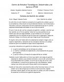 Sistema de Gestión de Calidad