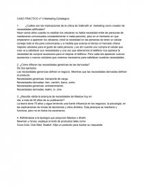 CASO PRACTICO nº 3 Marketing Estrategico. Página 1