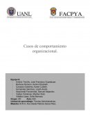 Casos de comportamiento organizacional