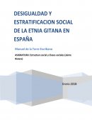 DESIGUALDAD Y ESTRATIFICACION SOCIAL DE LA ETNIA