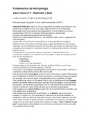 Fundamentos de Antropología Clase Teórica N° 4 - Wallerstein y Boas
