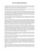 PLAN DE CARRERA EMPRESARIAL